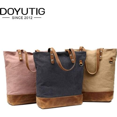 Fashion Women & Men Canvas Handbag Simple Canvas Shoulder Bags Lady Shopping Bag Large Beach Tote Big Capacity Travel Bags G052