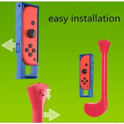 2021 new detachable golf club, suitable for Mario golf game accessories NS Switch Joy-Con controller