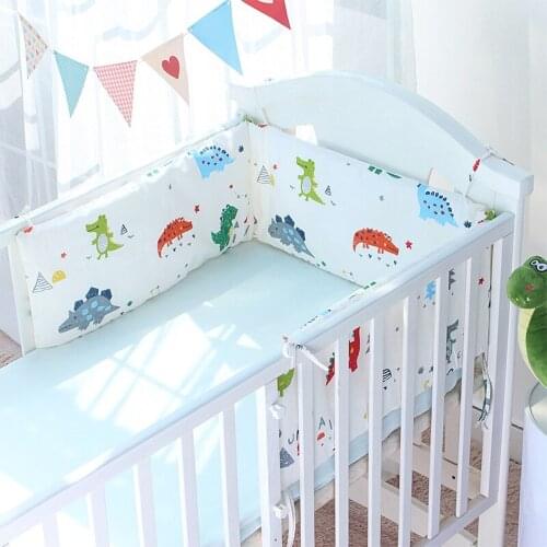 Single piece of bed with various colors and colors for childrens bed. Babys anti-collision and fresh style girl bedding set