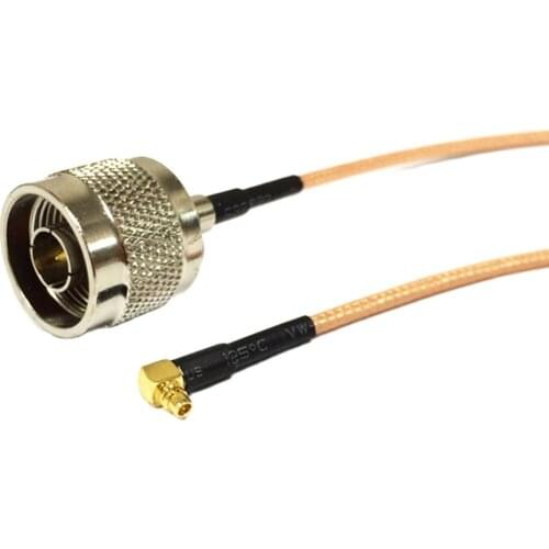 N type Male Female Bulkhead swith MMCX Male Right Angle 90-Degree Pigtail Cable RG316 15cm 6" for Wireless Modem NEW wholesale