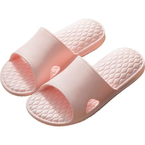 TZLDN 2019 Summer Home Slippers Lovers New Indoor Pure color Slippers for Men and Women Massage soft slippers In Bathroom Sandal