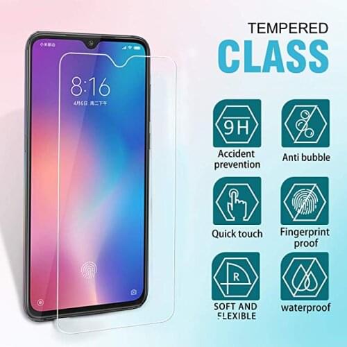 1-3PCS Screen Protector Glass for Xiaomi 9 Tempered Glass for Xiaomi CC9 E Safety Glass protective glass Film