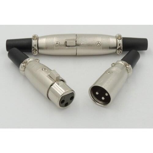 10 Pairs Male/Female 3 Pin XLR Jack Plug Microphone MIC Audio Connector