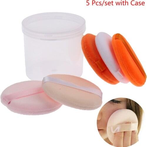 6/5Pcs Makeup Sponge Set Makeup Puff Beauty Cosmetics Puff Face Foundation Blending For Liquid Cream And Powder Sponge