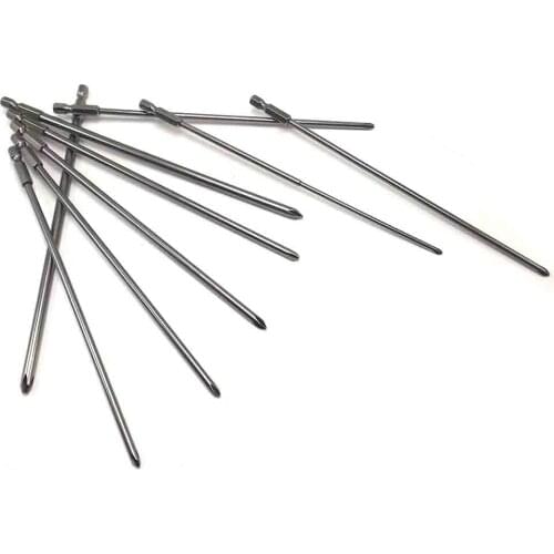 HOEN 9pcs Shank 1/4 Inch S2 Alloy Steel 200mm Long Magnetic Hex Cross Head Screwdriver Bits Set PH1 PH2 Screwdriver Head