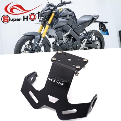 License Plate Holder LED Light for YAMAHA MT15 MT 15 2018 2019 2020 2021 Motorcycle Accessories Tail Tidy Fender Eliminator