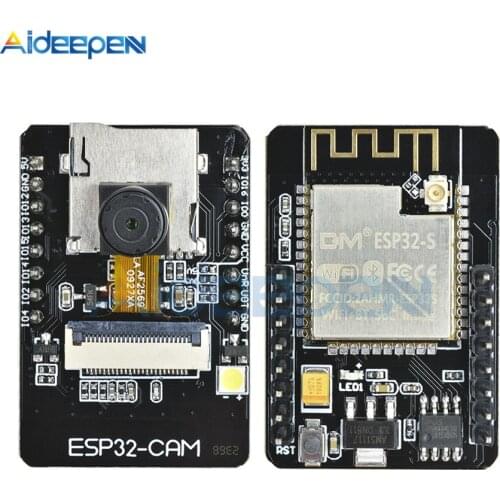 ESP32-CAM ESP32-S WIFI Bluetooth Board OV2640 2MP Wireless Camera Module TF Card Slot Wireless Expansion Module for Arduino