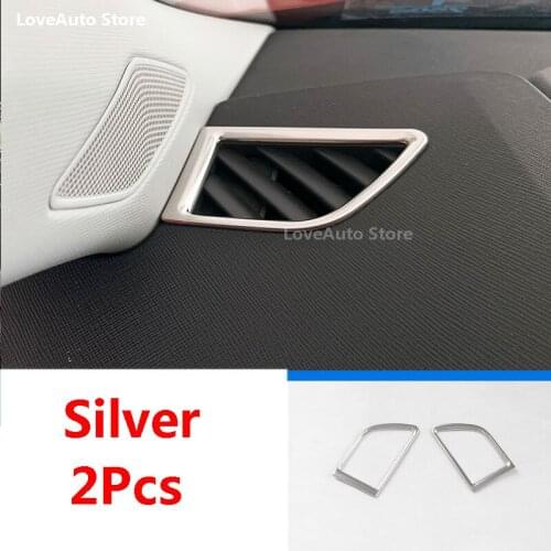For Skoda Octavia Pro A8 2021 2022 Car Front Panel Air Outlet Decorative Frame Cover Trim Interior Decoration Accessories