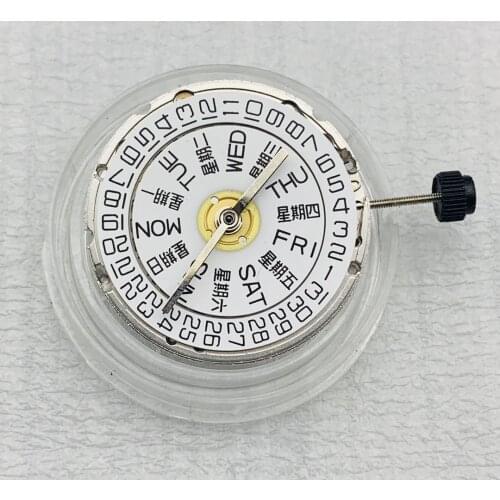 Swiss made ETA 2836 MOVEMENT V8 LOGO 100% NEW MOVEMENT day date