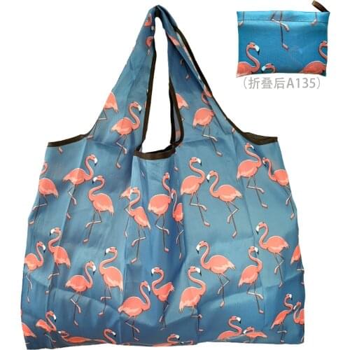 Reusable Foldable shopping bag high quality large size Tote Bag eco bag waterproof T-shirt bag shopkeeper Bags handbags