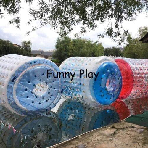 PVC Inflatable Water Roller Ball,pool Floats Toys Walking On Water Rolling Ball Inflatable Roller Ball For Inflatable Water Park
