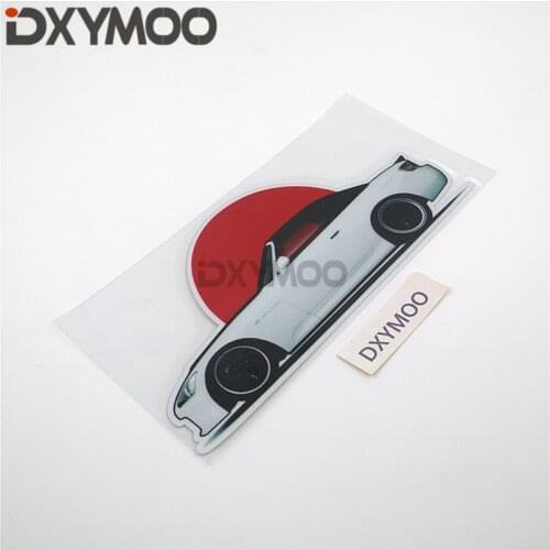 Car Styling Decals Motorbike Laptop DIY Sticker Bumper Waterproof for S2000 Red Sun Japan Osaka CB400