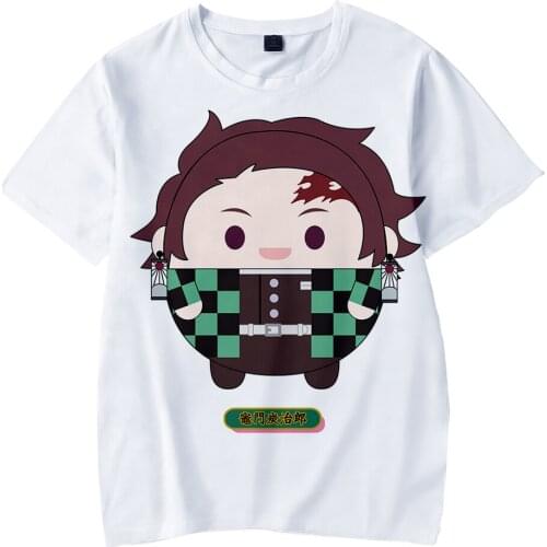 Newest 3D Comic Demon Slayer Kids T-Shirt Cartoon Boy girls Short Sleeve?Tees Kimetsu No Yaiba Boy Girls Children Anime t-shirts