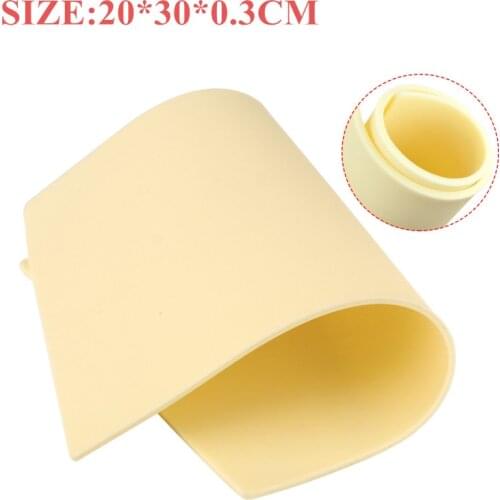 New! High Quality Thick Tattoo Practice Skin Blank Silicone Double Sides Supply A4 Size (20*30*0.3CM) Supply