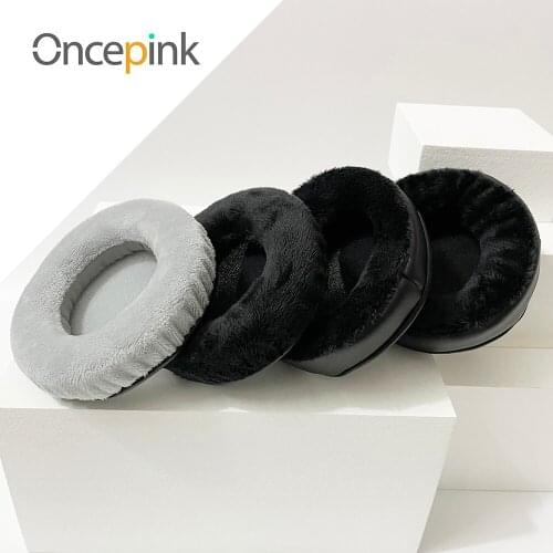 Oncepink Replacement EarPads For Pioneer SE-M290 Headphone Thicken Velvet Ear Cover Earphones Accessories