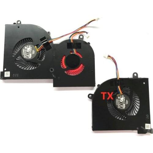 Suitable for MSI GS65 GS65VR P65 MS-16Q1 MS-16Q2 16Q3 16Q4 8RF fan 1 pair brand new