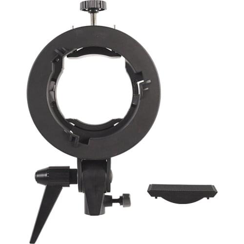 Handheld Grip S-Type Bracket Bowens S Mount Holder for Speedlite Flash Snoot Softbox Beauty Dish Honeycomb Triopo photography