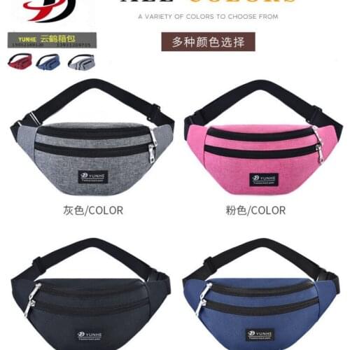 Yesetn Bag 062019 outdoor sports man waist bag multi function cashier bag purse
