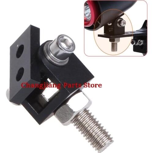 1PC NEW Universal Motorcycle LED Headlight Expansion Mounting Bracket Lamp Holder Clamp