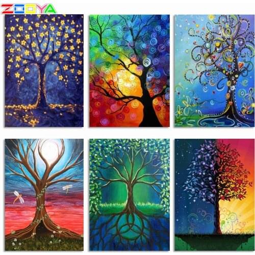 5D DIY Diamond Embroidery Scenery Color Flower Diamond Drawing Full Diamond Stone Mosaic Cross Embroidery Home Decoration sp814