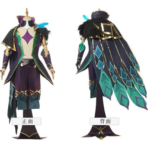 Anime cosplay 2020 LOL Star Guardien Charmer Rakan cosplay costume Cloak Full Sets A