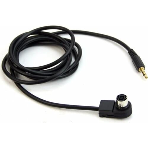 OOTDTY 3.5mm Car Aux Input Cable For ALPINE AI-NET Mini Plug Jack Phone MP3 Ornate