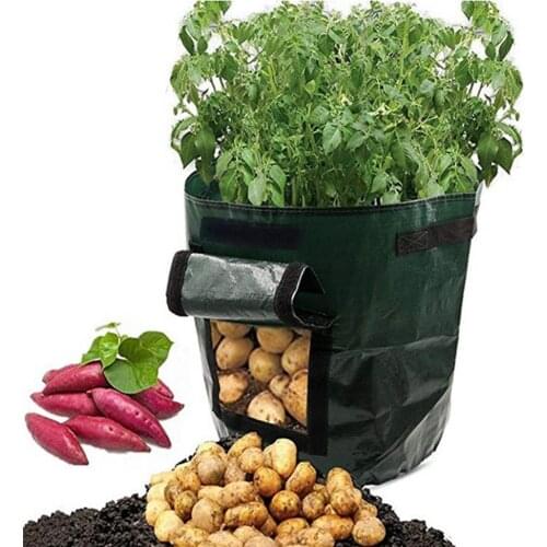 Potato Tomato Vegetable Cultivation Bags Plant Growing Container Garden Tool