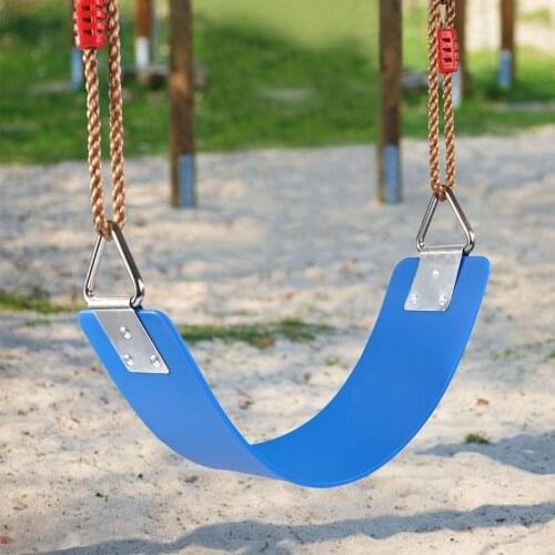 Outdoor Childrens Swing Seat EVA Heavy Duty Swing Accessories with Metal Triple-cornered Ring 300Kg /660 Lb Weight Limit Outdoo