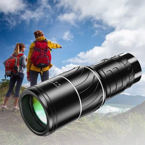 40x60 High Power Monocular Telescope Night Vision Waterproof Camping Single Cylinder Bifocal Optical Zoom Telescope For Watching