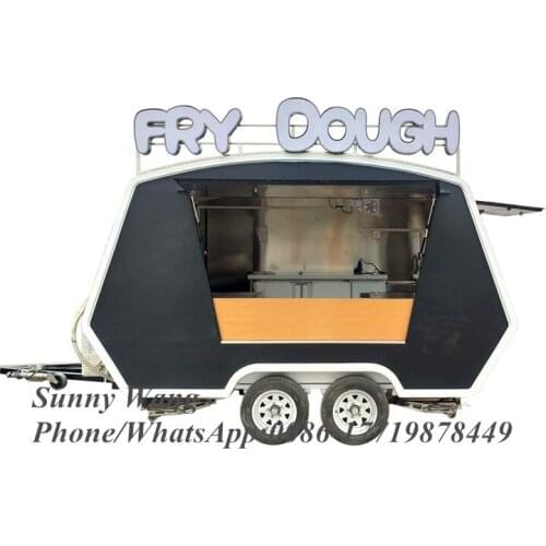 Mobile food truck crepe food cart fast food truck/van/cart/trailer/kiosk for sale
