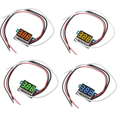 DC 0-10A Digital LED Ammeter Current Panel Meter 0.36in Module Reverse protection