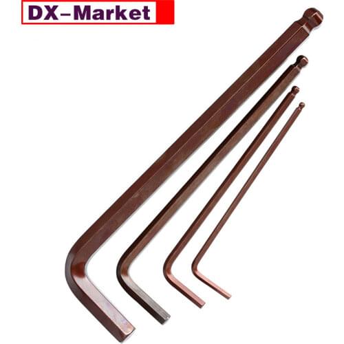 S2 Inch Size Hex Key, 1/16 5/64 3/32 1/8 5/32 3/16 7/32 1/4 5/16 3/8 Ball End S2 Hex Key HRC58-62,China Manufactuer,H032