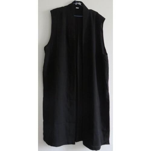 Unisex 20colors high quality linen taoist robe martial arts tops kung fu uniforms Wudang tai chi suits blue/green/black/red