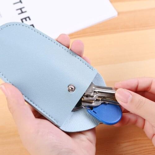 High Quality Womens Wallet Leather Credit Card Multifunction Organizer Fashion Men Car Key Case Bag Gift