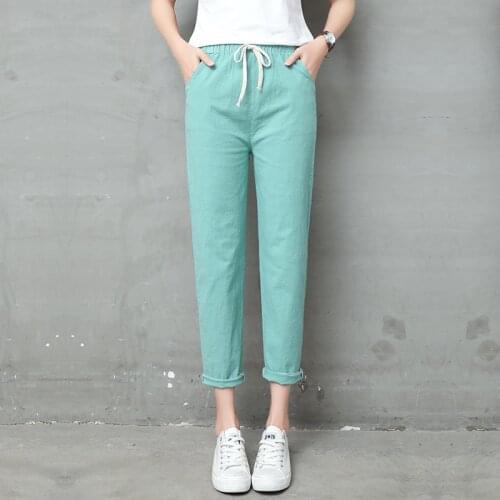 WSRYXG Women's Trousers Harem Pants