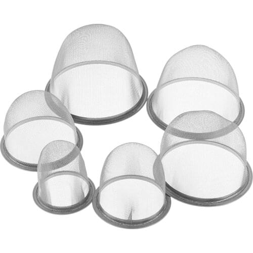 5-9.5CM Reusable Diameter Stainless Steel Mesh Tea Infuser Strainer Teapot Tea Leaf Spice Filter Drinkware Kitchen Accessories