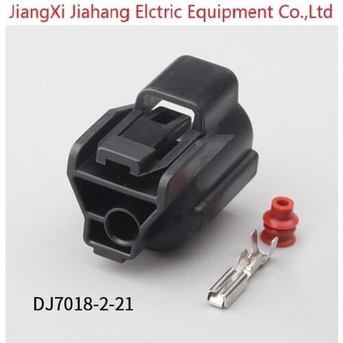 6189-0386 Free shipping 200sets DJ7018-2-21 1Pin AMP Car Electrical Wire Connectors for VW,BMW,Audi,Toyota,NISSAN