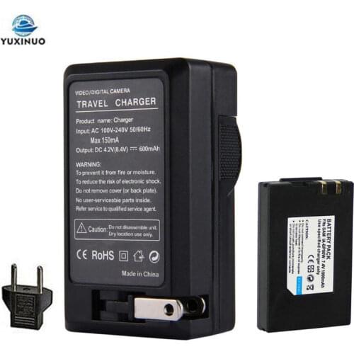 7.4V 1000mAh IA-BP80W IA-BP80WA BP 80WA 80W Camera Battery + AC Charger For SAMSUNG SC-D381 SC-D382 SC-D385 VP-DX100i SC-DX103