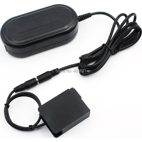 For Panasonic Lumix DMC-GH2 GH2H,DMC-GX8 DMW-AC8 & DMW-DCC8 DCC8 Camera AC Adapter (BLC12 Battery)