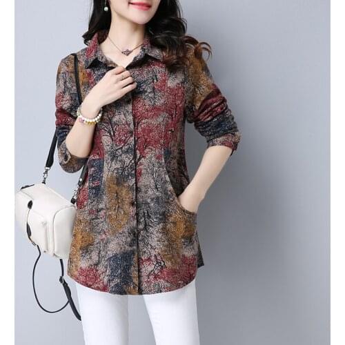 BOUSSAC Women's Printed Shirts