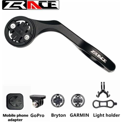 ZRACE Bike Camera Mount Holder Out Front Bike Computer Mount Accessories for iGPSPORT Garmin Bryton GoPro