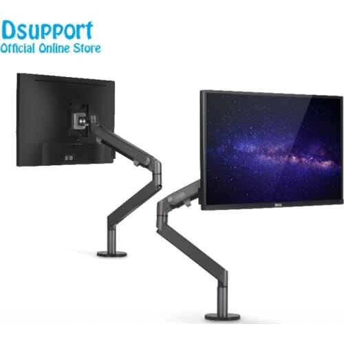 Aluminum height adjustable 17-32 inch LCD LED Monitor Holder Arm Bracket 360 Degree Rotate Computer Monitor Mount Stand OZ-1