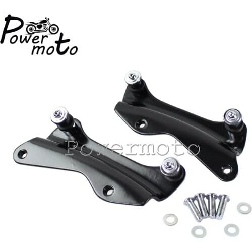 For Harley Touring Road King Glide FLHR FLHX 2014-2017 Detachable Mounting 4 Point Sissy Bar Luggage Rack Docking Hardware Kit