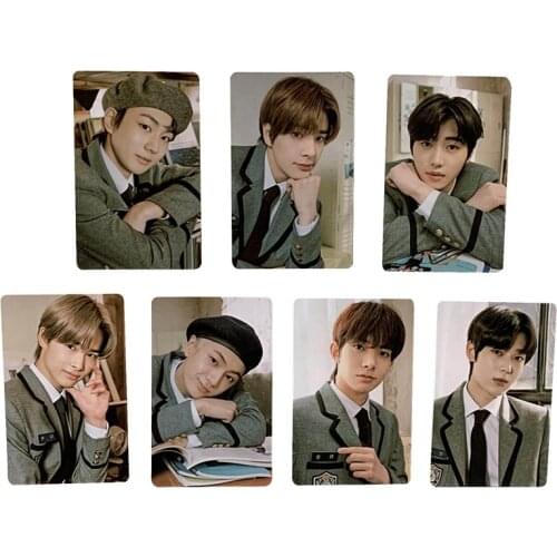 7Pcs/Set KPOP ENHYPEN Photocard New Album HD Photo LOMO Card For Fans Gift Collection