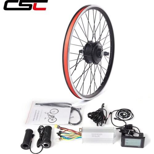 EBike Kit 36V 350W Front or rear Wheel Motor Bicycle Conversion Kit for 20 24 26 27.5 28 29 in 700C e-bike wheels