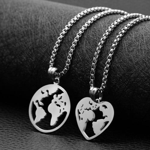 Fashion love all-match pendant stainless steel new polished womens jewelry hot sale