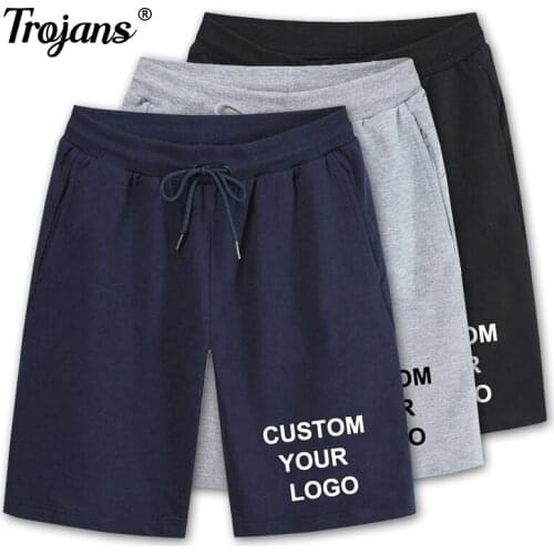 Summer 2021 Custom Logo Sports Jogging Men Plus Size Drawstring Shorts Fitness Fifth Pants Short Male Clothing Size S-4XL
