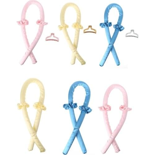 Heatless Curling Rod Headband Lazy Curler Set Make Hair Soft And Shiny D2TA