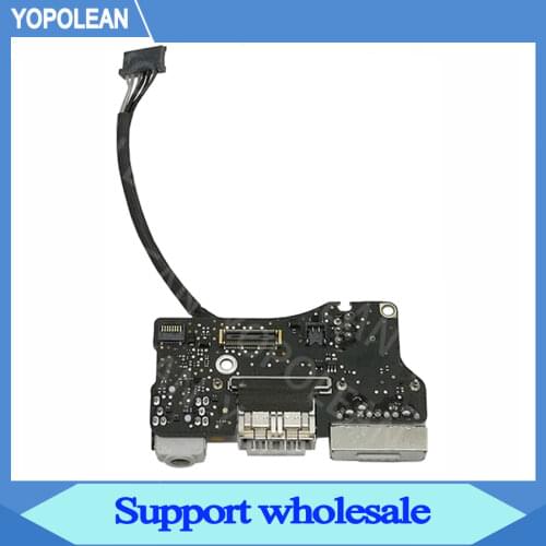Genuine Laptop A1466 I/O USB Power Audio Board 820-3455-A DC Jack For MacBook Air 13" A1466 2013 2014 2015 2017 Year