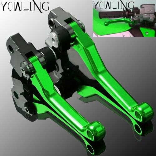 Motocross Pit bike CNC Pivot Foldable Brake Clutch Levers Handbrake FOR Kawasaki KX125 KX250 KX 125 KX 250 2006 2007 2008